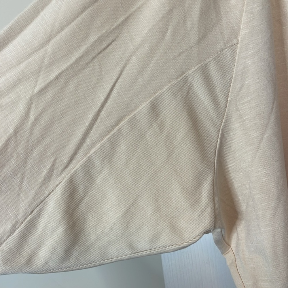 Tommy John Super Soft Terry Lounge Hoodie Parchment Medium - Picture 9 of 15